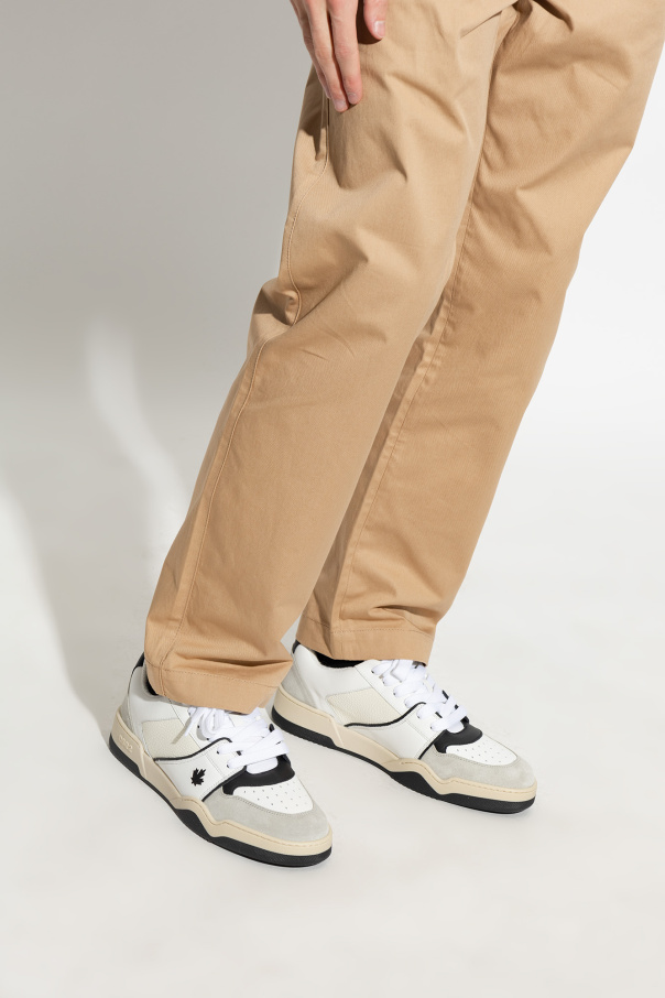 White 'Spiker' sneakers Dsquared2 - SchaferandweinerShops AG